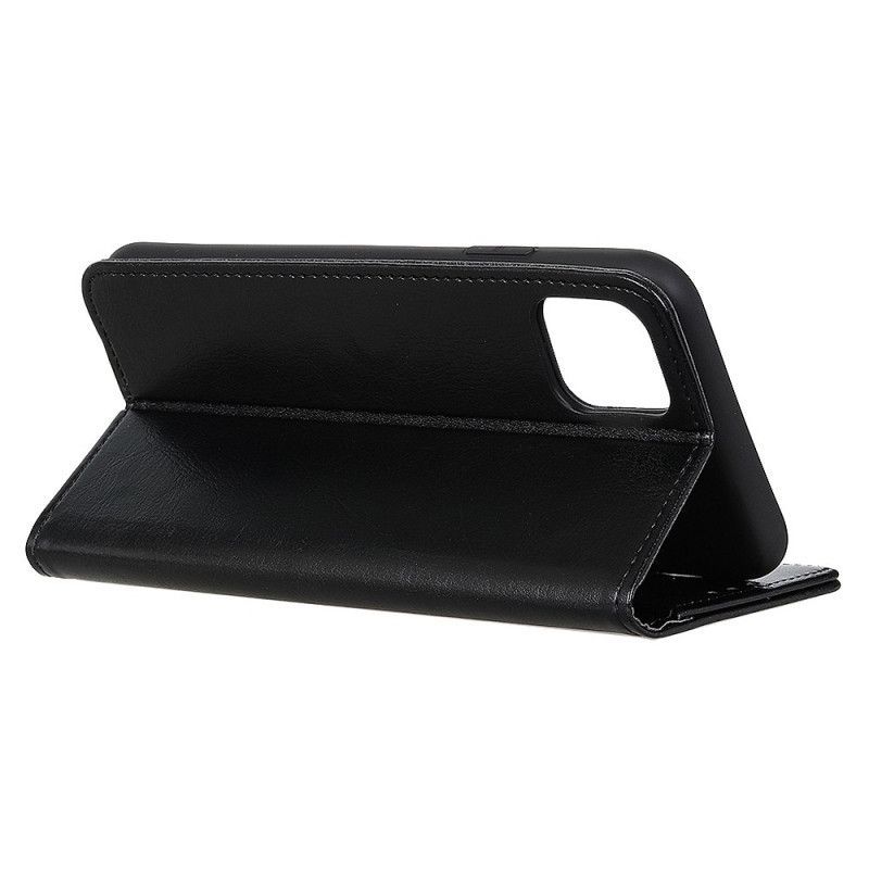 Κάλυμμα Folio Samsung Galaxy S20 Plus / S20 Plus 5G Μαύρο Γυαλιστερό Δερμάτινο Εφέ