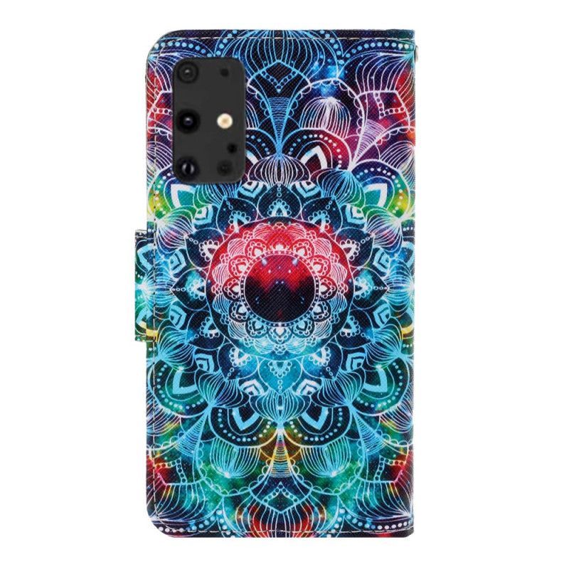 Κάλυμμα Folio Samsung Galaxy S20 Plus / S20 Plus 5G Θήκες Κινητών Φανταχτερή Μάνταλα Με Τιράντες