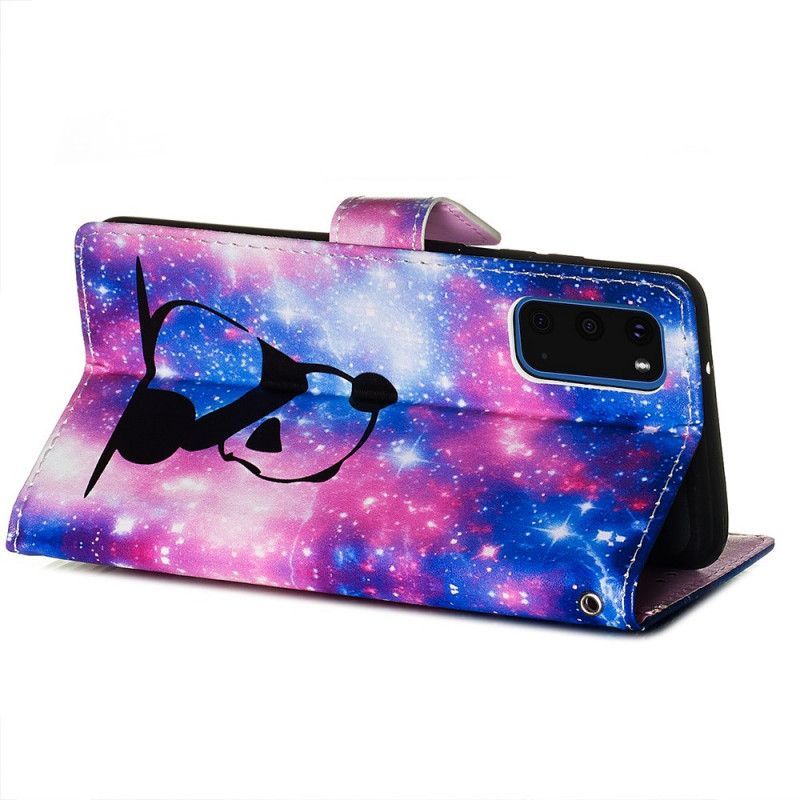 Κάλυμμα Folio Samsung Galaxy S20 Θήκες Κινητών Γαλαξίας Panda