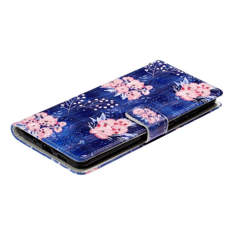 Κάλυμμα Folio Samsung Galaxy S20 Ultra Θήκες Κινητών Ανοιχτόχρωμα Λουλούδια