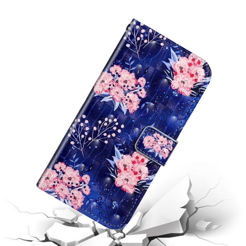 Κάλυμμα Folio Samsung Galaxy S20 Ultra Θήκες Κινητών Ανοιχτόχρωμα Λουλούδια