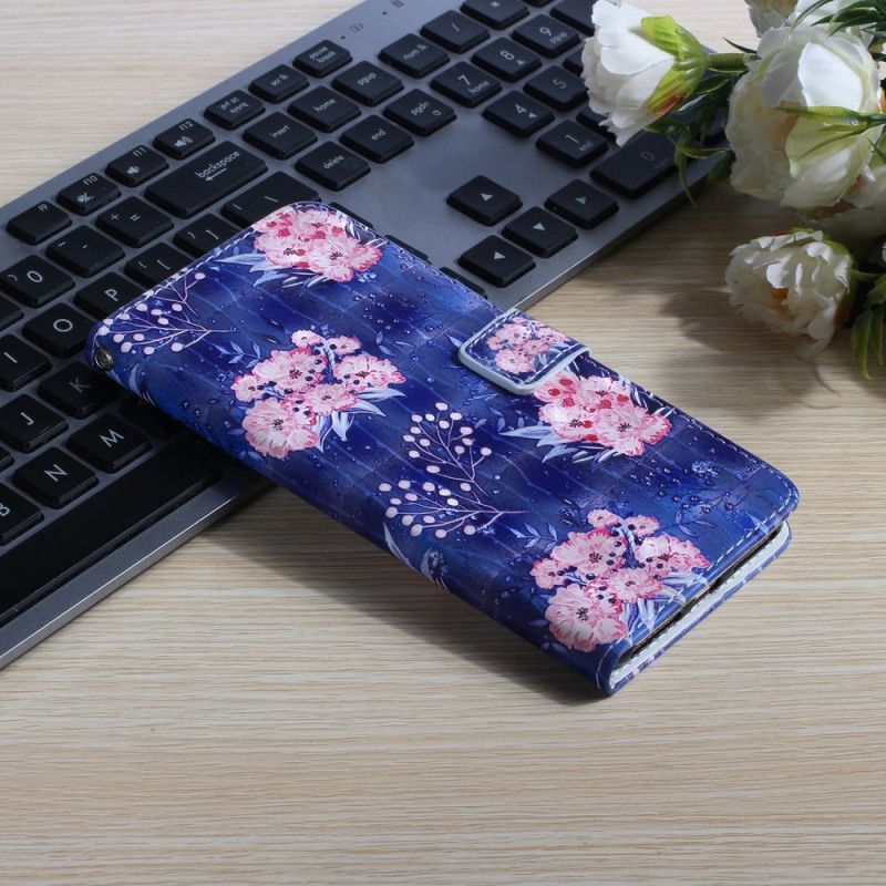 Κάλυμμα Folio Samsung Galaxy S20 Ultra Θήκες Κινητών Ανοιχτόχρωμα Λουλούδια
