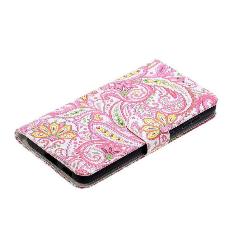 Κάλυμμα Folio Samsung Galaxy S21 Plus 5G Θήκες Κινητών Φυτικά Μοτίβα