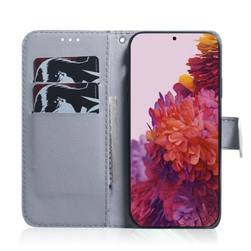 Κάλυμμα Folio Samsung Galaxy S21 Ultra 5G Θήκες Κινητών Ανθισμένο Κλαδί Δέντρου