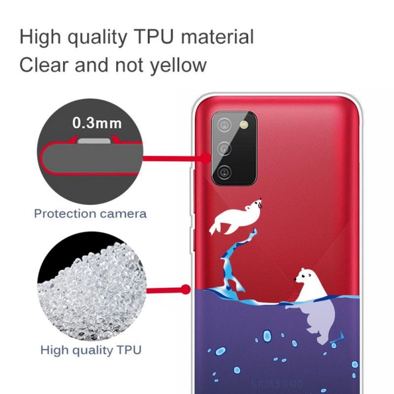 Κάλυμμα Για Samsung Galaxy A02s Θαλάσσια Παιχνίδια