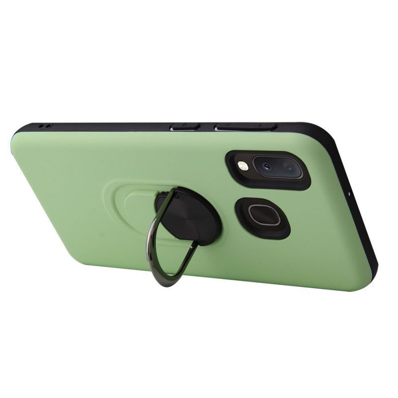 Κάλυμμα Για Samsung Galaxy A20e Μαύρο Βάση Στήριξης Υγρής Σιλικόνης