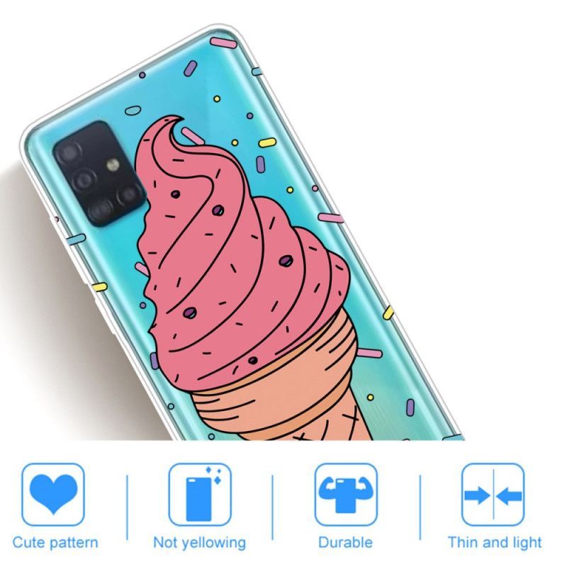 Κάλυμμα Για Samsung Galaxy A31 Παγωτό