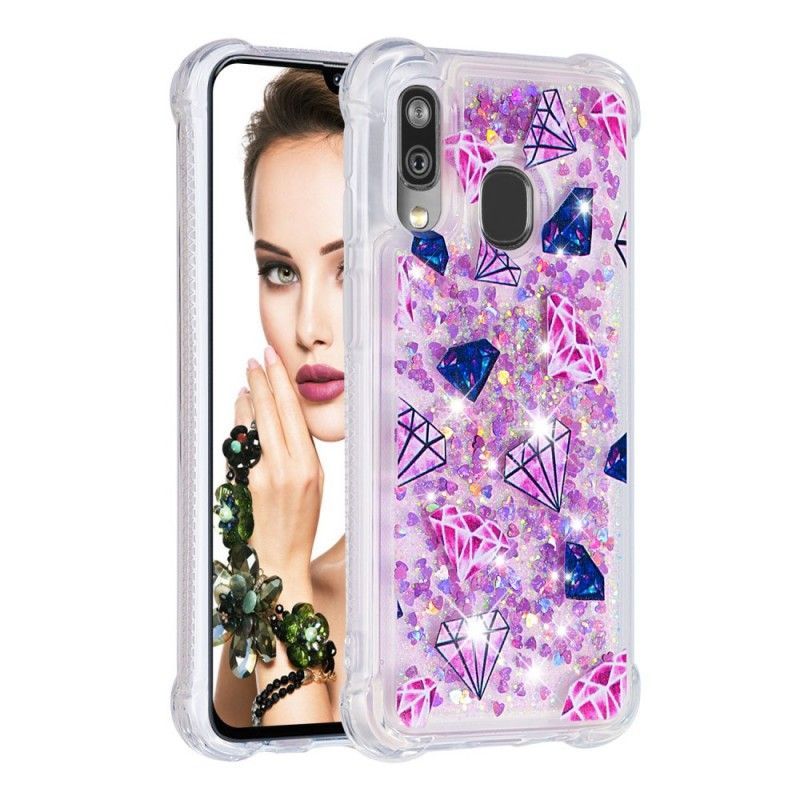 Κάλυμμα Για Samsung Galaxy A40 Κοσμήματα Διαμάντια