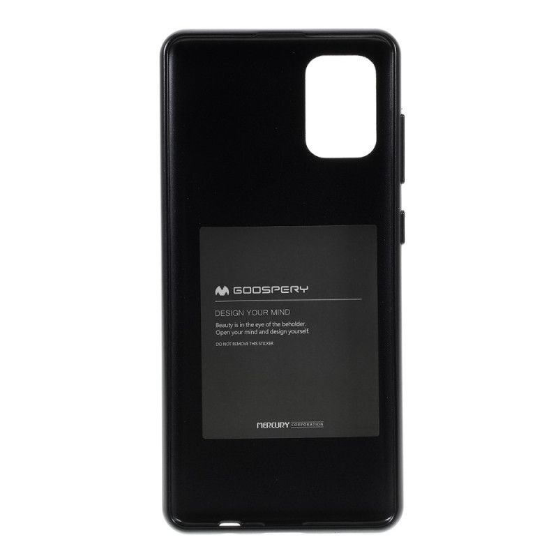 Κάλυμμα Για Samsung Galaxy A51 Ασήμι Φανταχτερός Υδράργυρος