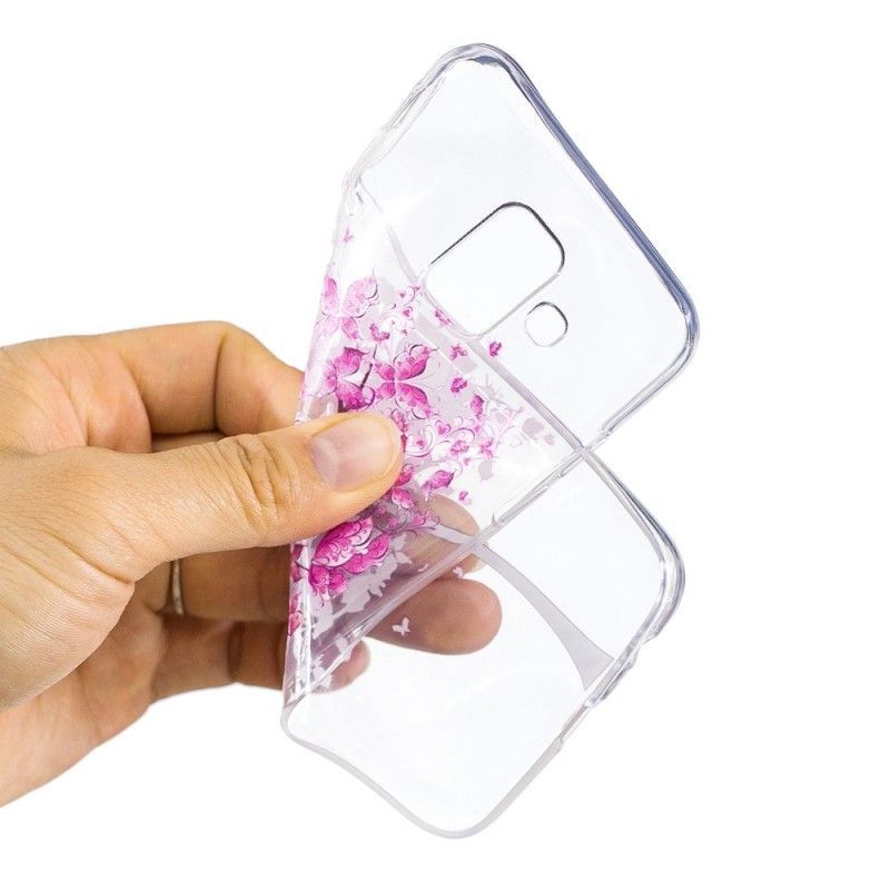 Κάλυμμα Για Samsung Galaxy A6 Διαφανές Δέντρο Πεταλούδας