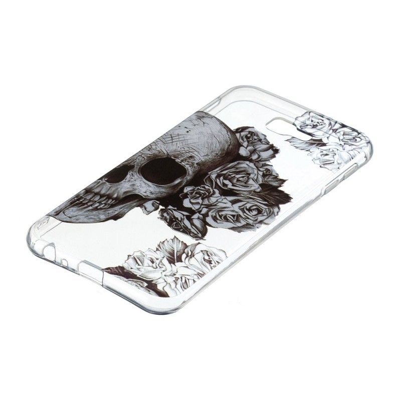 Κάλυμμα Για Samsung Galaxy J4 Plus Ανθικό Κρανίο