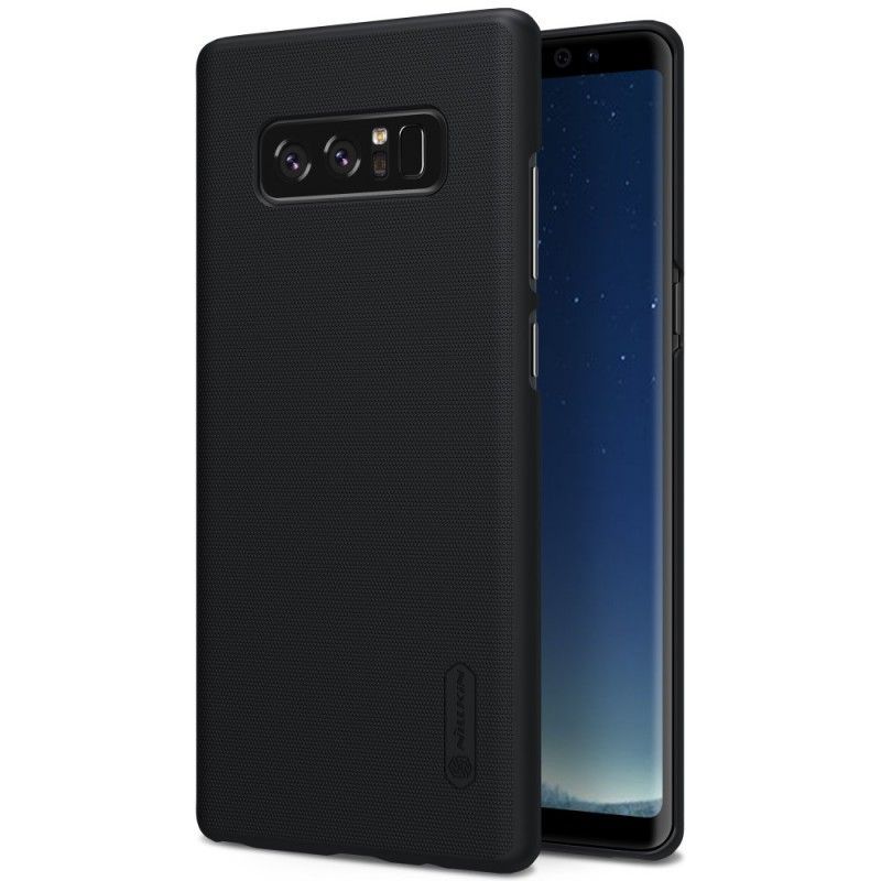 Κάλυμμα Για Samsung Galaxy Note 8 Μαύρο Σκληρό Παγωμένο Νίλκιν