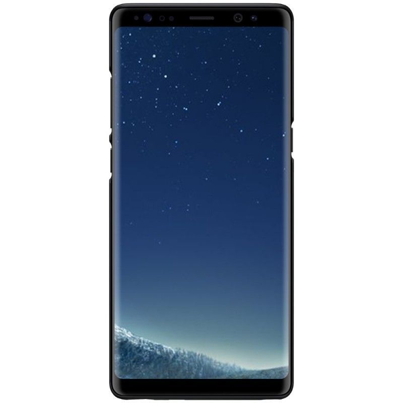 Κάλυμμα Για Samsung Galaxy Note 8 Μαύρο Σκληρό Παγωμένο Νίλκιν