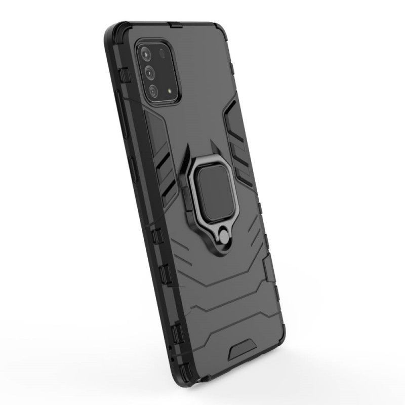 Κάλυμμα Για Samsung Galaxy S10 Lite Μαύρο Ανθεκτικός Δακτύλιος