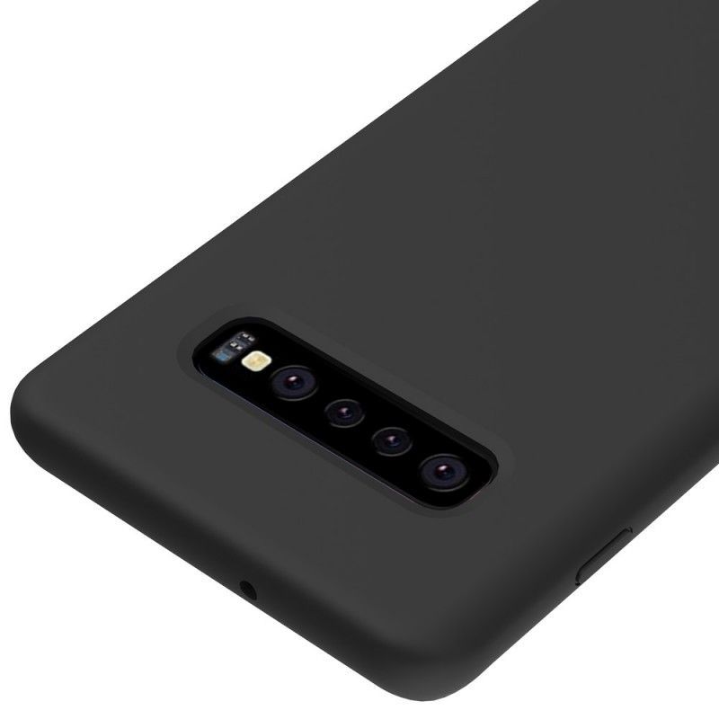 Κάλυμμα Για Samsung Galaxy S10 Plus Μαύρο Πυρίτιο