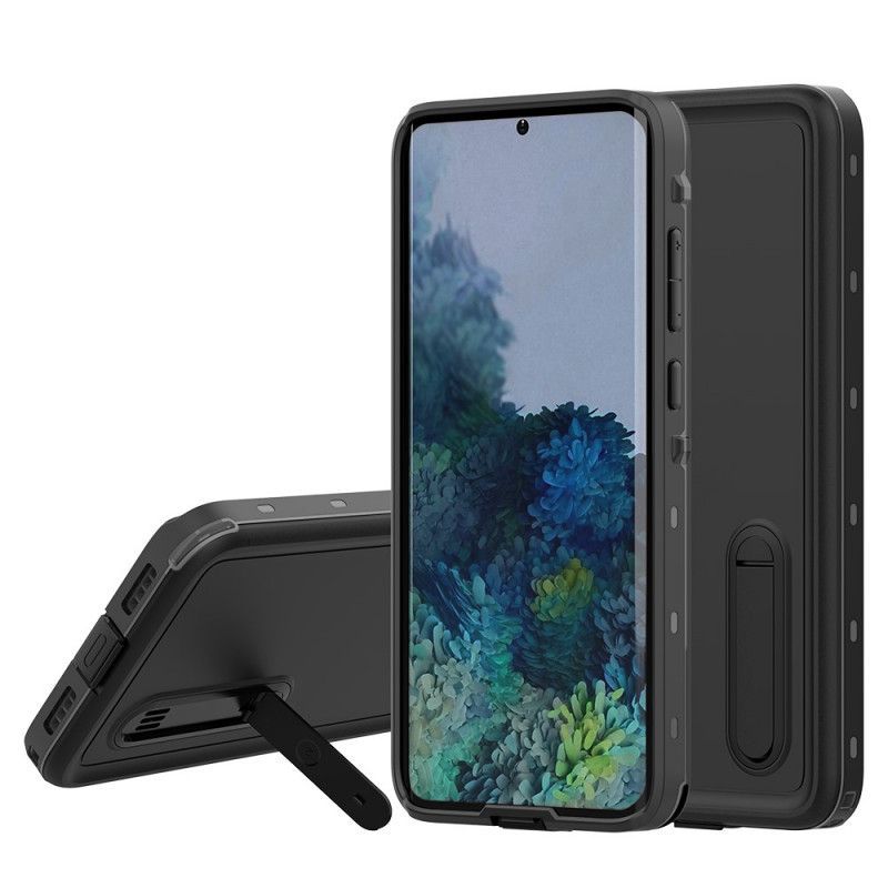 Κάλυμμα Για Samsung Galaxy S20 Plus / S20 Plus 5G Μαύρο Αδιάβροχη Κόκκινη Πιπεριά