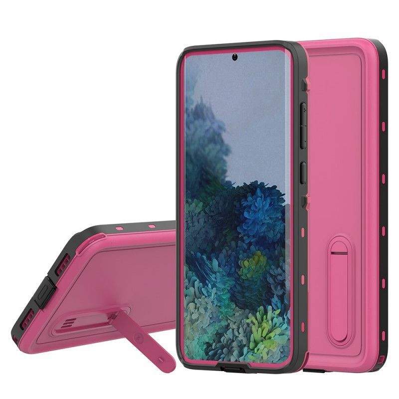 Κάλυμμα Για Samsung Galaxy S20 Plus / S20 Plus 5G Μαύρο Αδιάβροχη Κόκκινη Πιπεριά