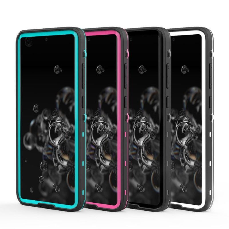 Κάλυμμα Για Samsung Galaxy S20 Ultra Μαύρο Αδιάβροχη 2M Κόκκινη Πιπεριά
