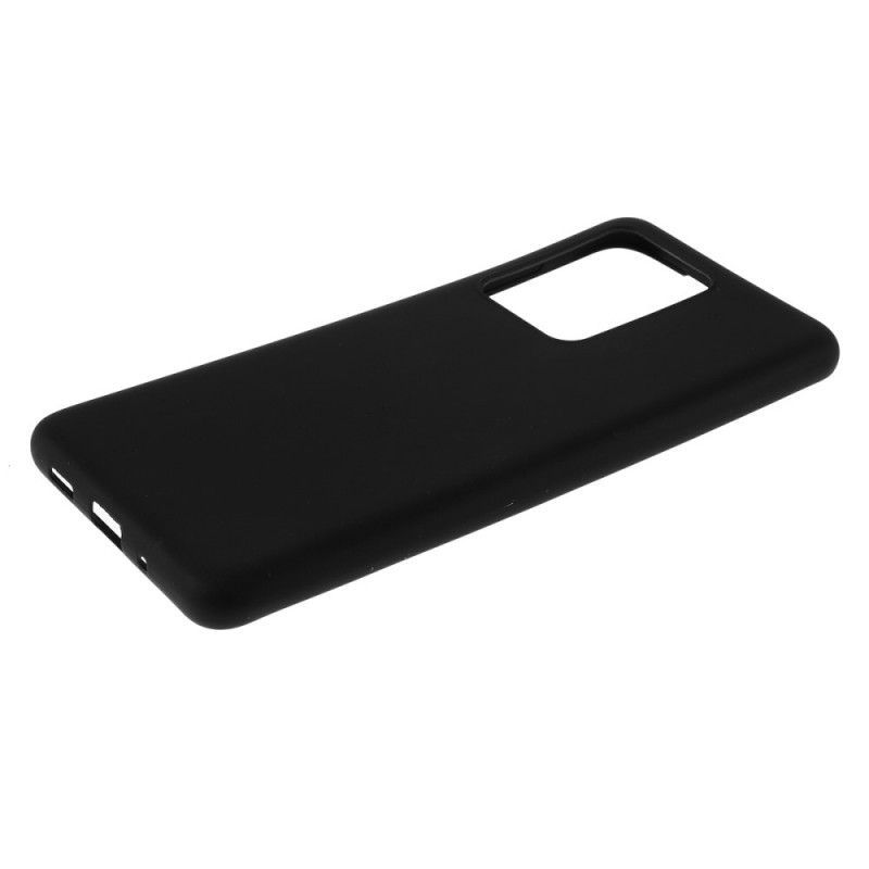 Κάλυμμα Για Samsung Galaxy S20 Ultra Μαύρο Ματ Σιλικόνη