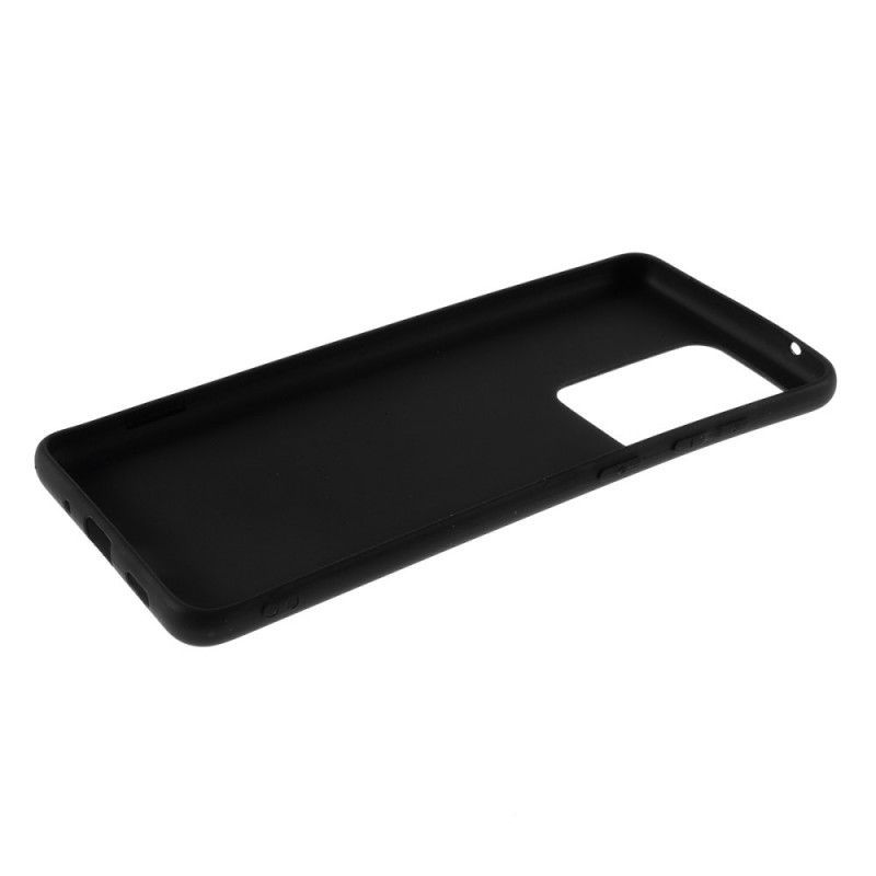 Κάλυμμα Για Samsung Galaxy S20 Ultra Μαύρο Ματ Σιλικόνη
