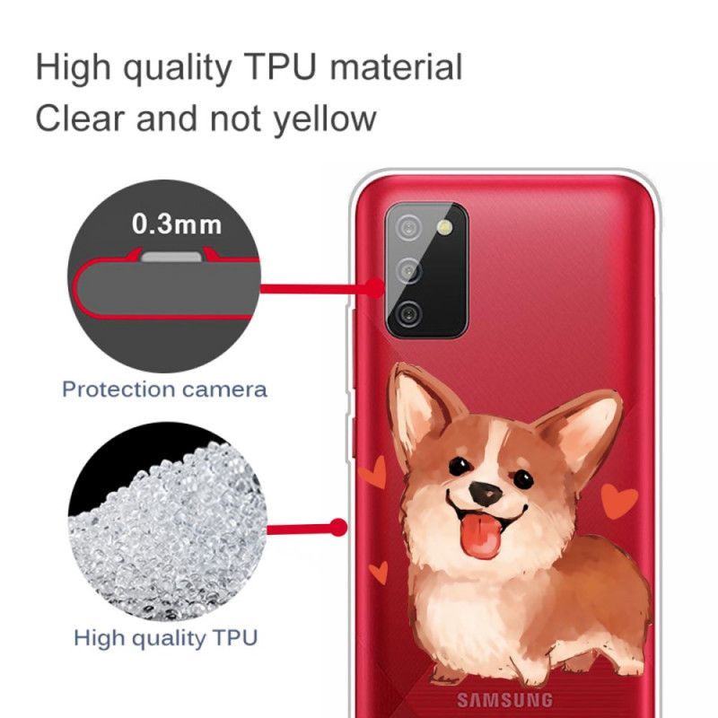 Κάλυμμα Samsung Galaxy A02s Σκυλάκι Μου σιλικόνης