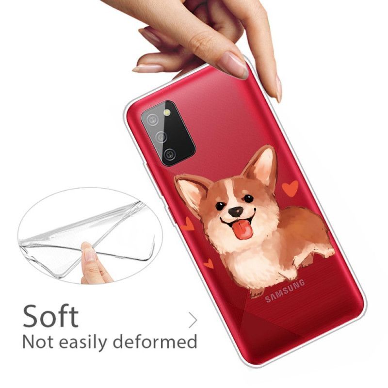 Κάλυμμα Samsung Galaxy A02s Σκυλάκι Μου σιλικόνης