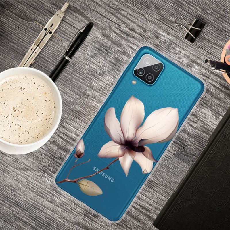 Κάλυμμα Samsung Galaxy A12 Premium Floral
