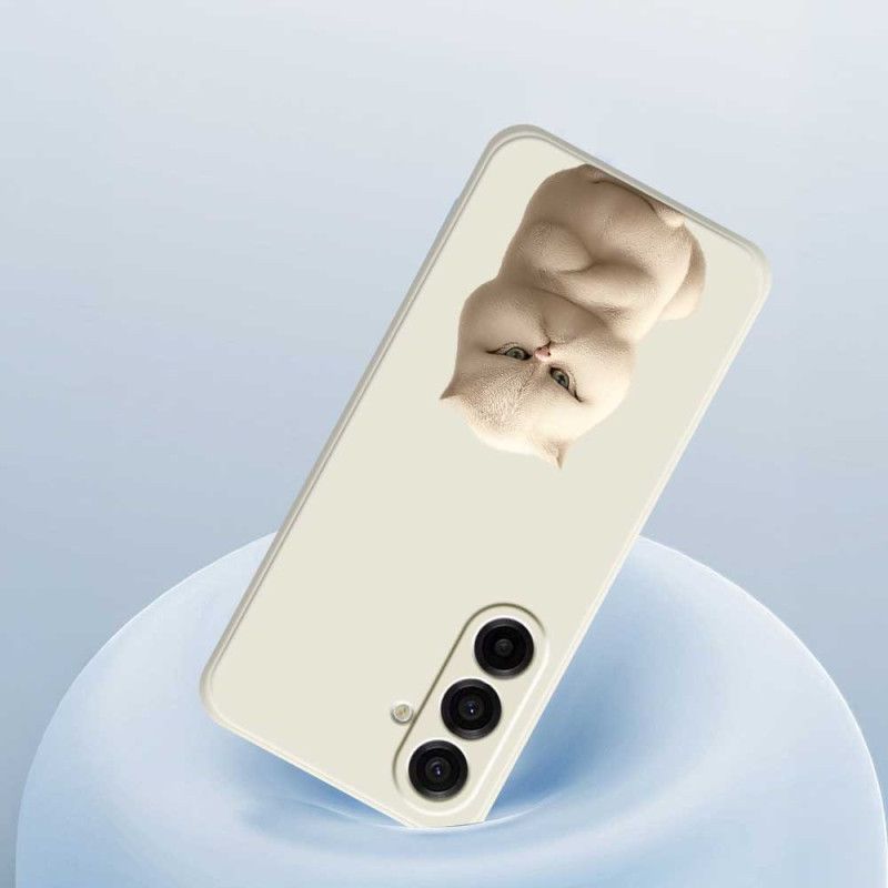 Κάλυμμα Samsung Galaxy A17 4g / 5g Γάτα Σιλικόνης