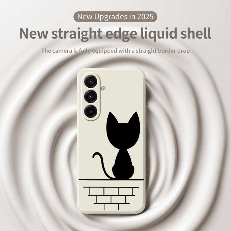 Κάλυμμα Samsung Galaxy A17 4g / 5g Γάτα Σιλικόνης