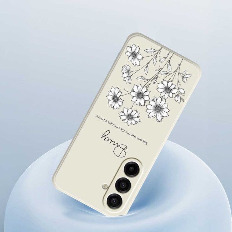 Κάλυμμα Samsung Galaxy A17 4g / 5g Γραφικά Λουλούδια