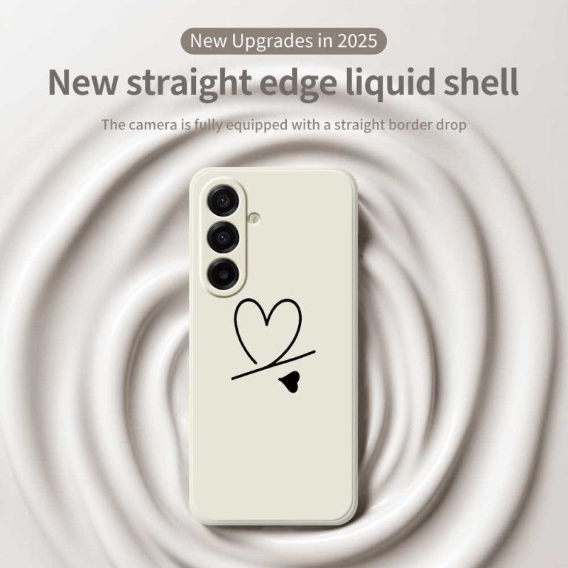 Κάλυμμα Samsung Galaxy A17 4g / 5g Καρδιά Σιλικόνης