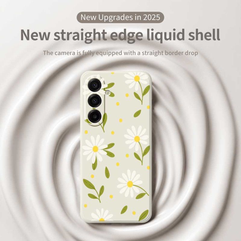 Κάλυμμα Samsung Galaxy A17 4g / 5g Λευκά Λουλούδια