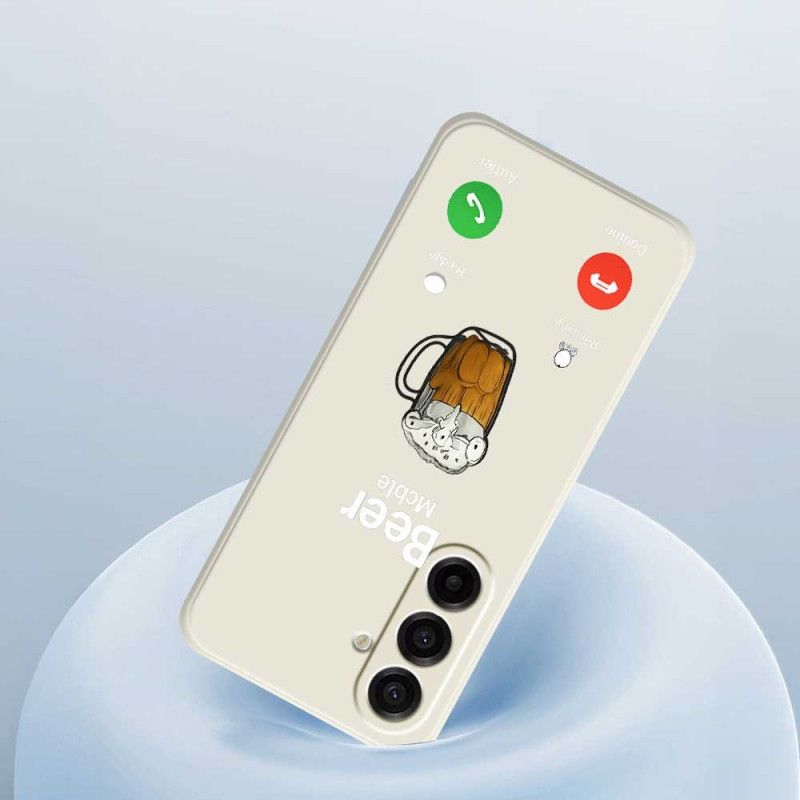 Κάλυμμα Samsung Galaxy A17 4g / 5g Μπύρα Σιλικόνης