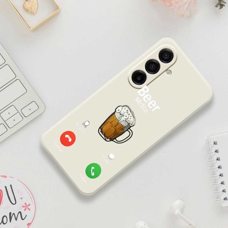 Κάλυμμα Samsung Galaxy A17 4g / 5g Μπύρα Σιλικόνης