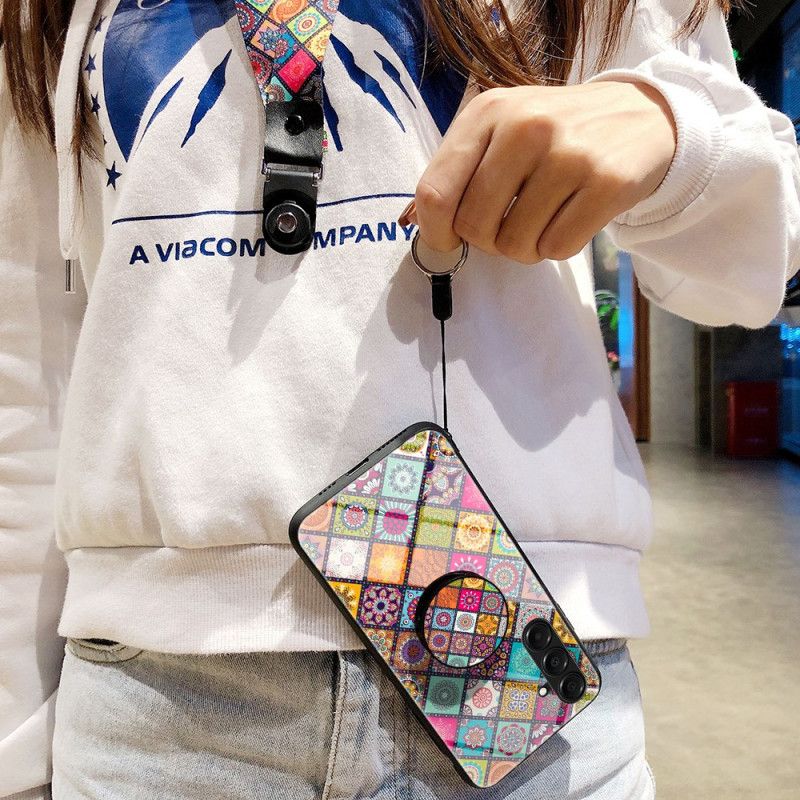 Κάλυμμα Samsung Galaxy A17 4g / 5g Patchwork Σιλικόνης