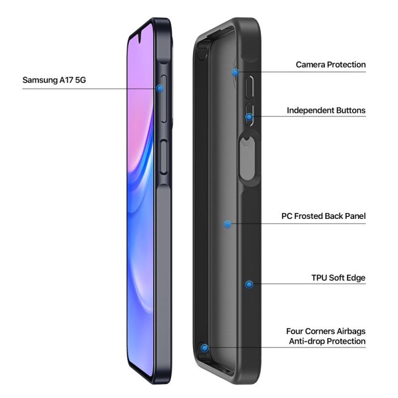 Κάλυμμα Samsung Galaxy A17 4g / 5g Σειρά Yind Dux Ducis Σιλικόνης