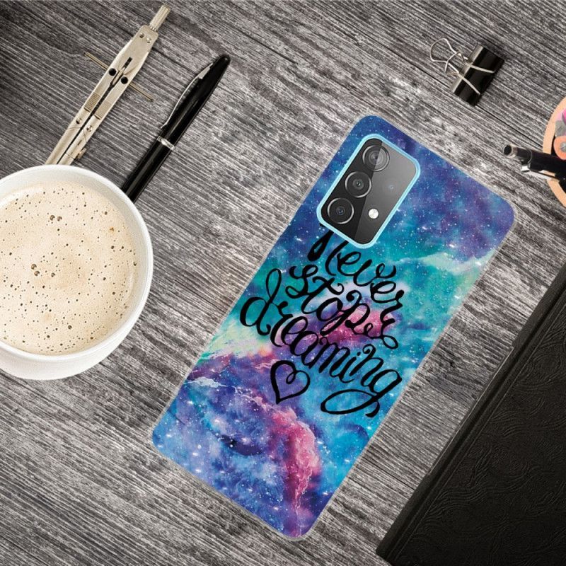 Κάλυμμα Samsung Galaxy A32 5G Μην Σταματάς Ποτέ Να Ονειρεύεσαι