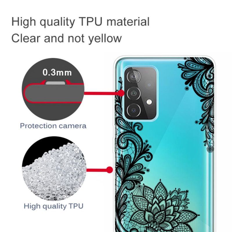 Κάλυμμα Samsung Galaxy A32 5G Θήκες Κινητών Υπέροχη Δαντέλα