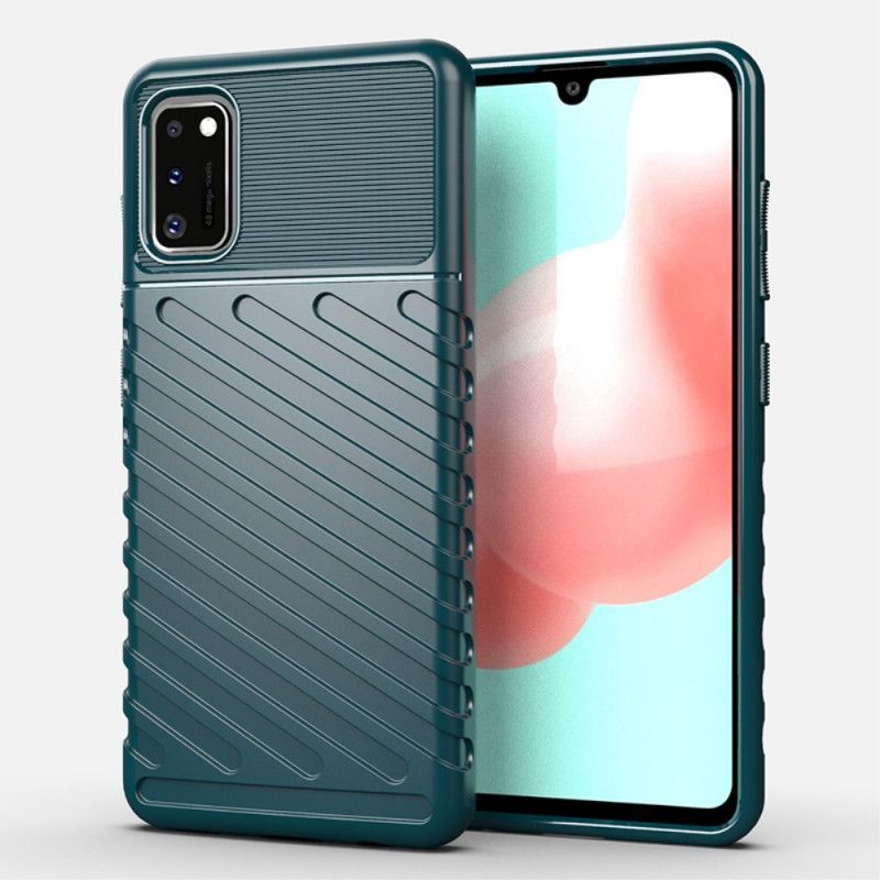 Κάλυμμα Samsung Galaxy A41 Μαύρο Σειρά Βροντών σιλικόνης