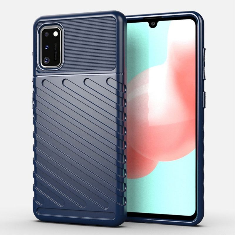 Κάλυμμα Samsung Galaxy A41 Μαύρο Σειρά Βροντών σιλικόνης