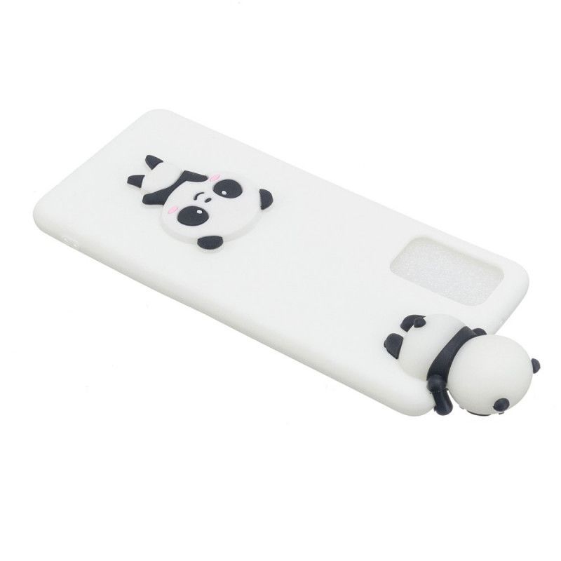 Κάλυμμα Samsung Galaxy A41 Μαύρο Το 3D Panda