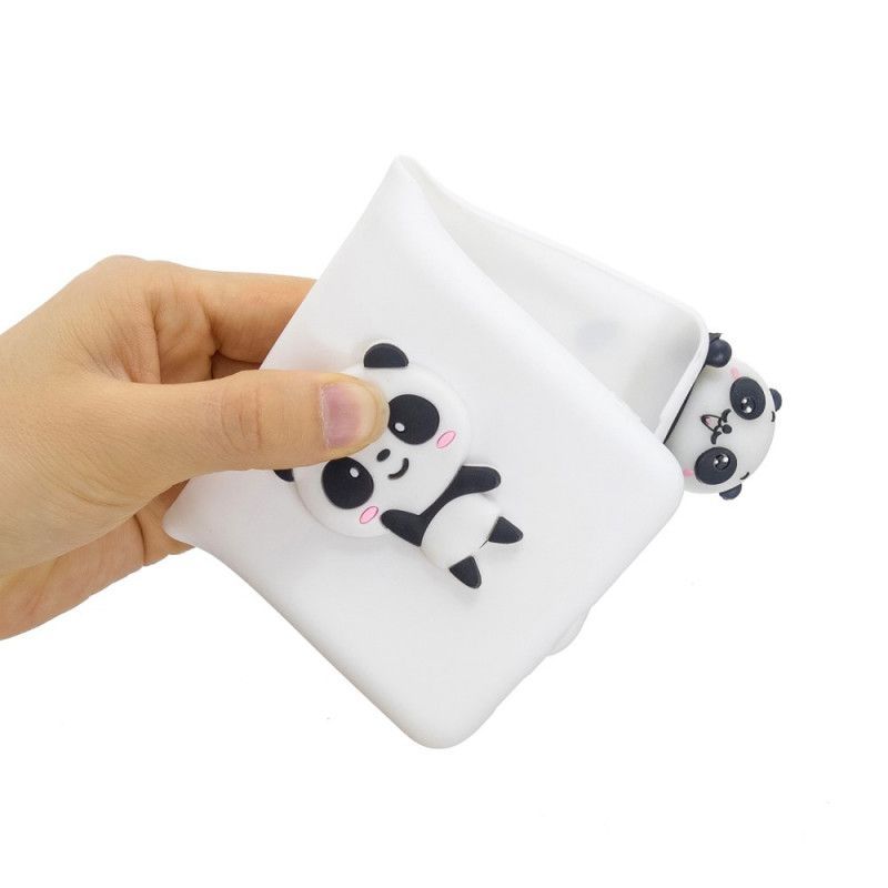 Κάλυμμα Samsung Galaxy A41 Μαύρο Το 3D Panda