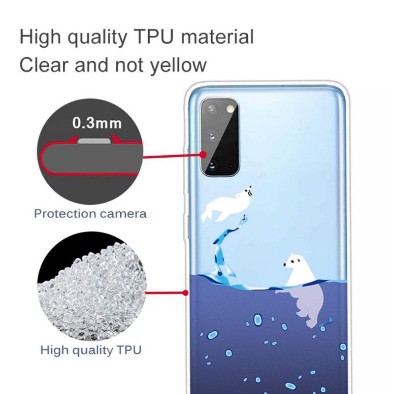 Κάλυμμα Samsung Galaxy A41 Θαλάσσια Παιχνίδια
