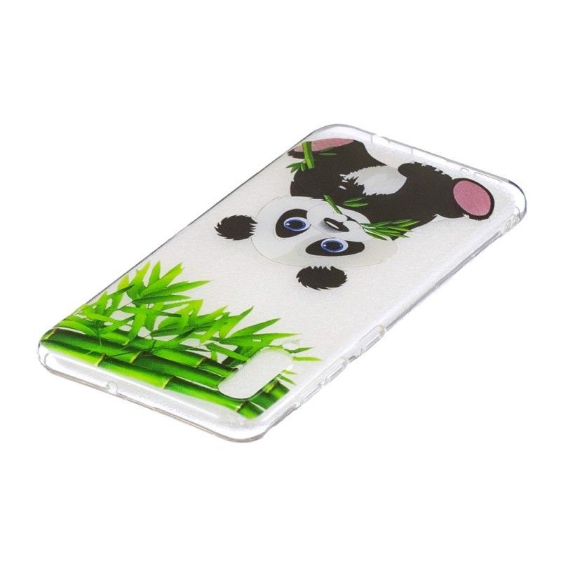 Κάλυμμα Samsung Galaxy A50 Διαφανές Panda Τρώει