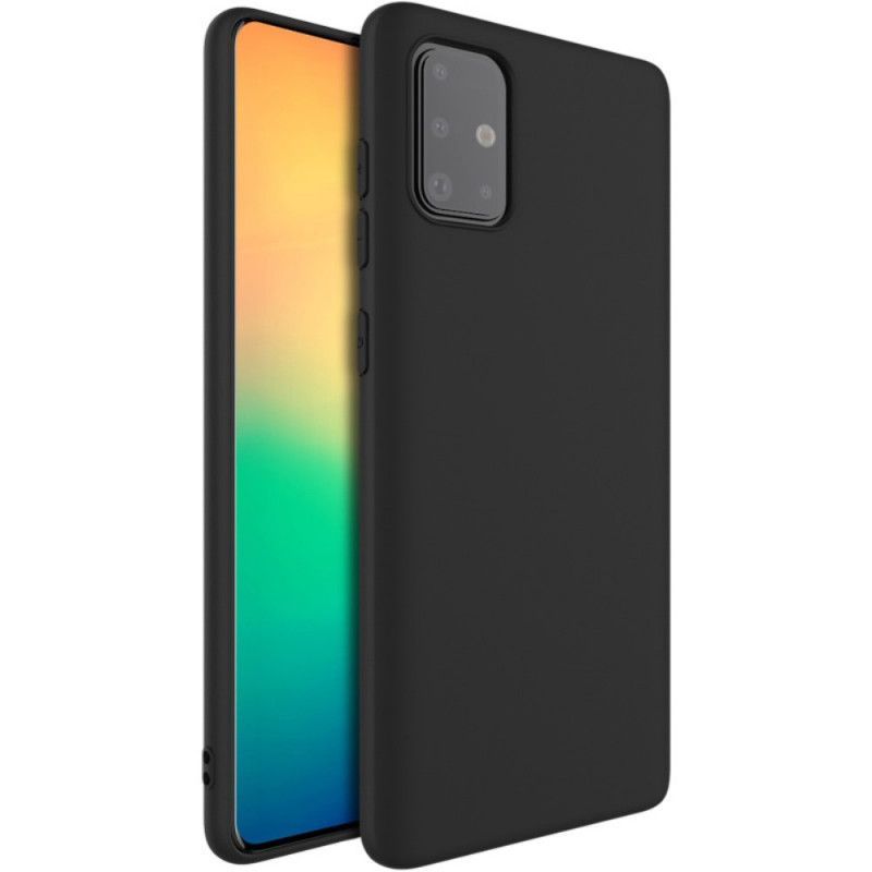 Κάλυμμα Samsung Galaxy A51 Μαύρο Imak Παγωμένος Πρωτότυπος