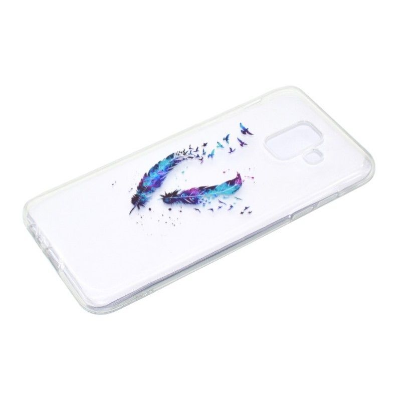 Κάλυμμα Samsung Galaxy A6 Διαφανή Φτερά Πρωτότυπος