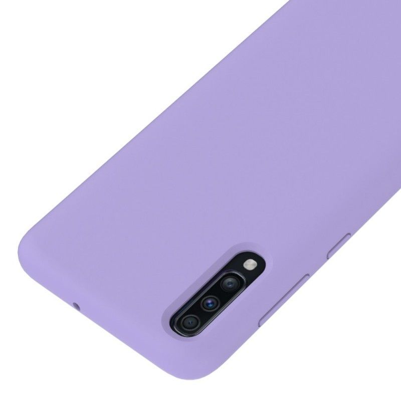 Κάλυμμα Samsung Galaxy A70 Μαύρο Υγρό Σιλικόνης