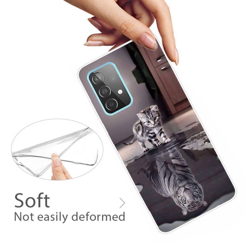 Κάλυμμα Samsung Galaxy A72 4G / A72 5G Έρνεστ Ο Τίγρης