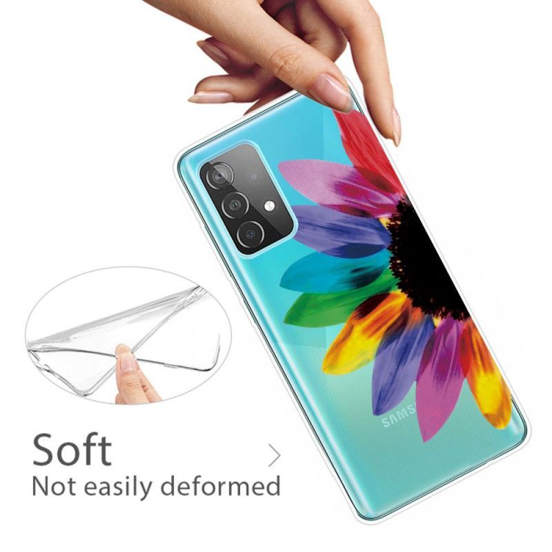 Κάλυμμα Samsung Galaxy A72 4G / A72 5G Θήκες Κινητών Πολύχρωμο Λουλούδι