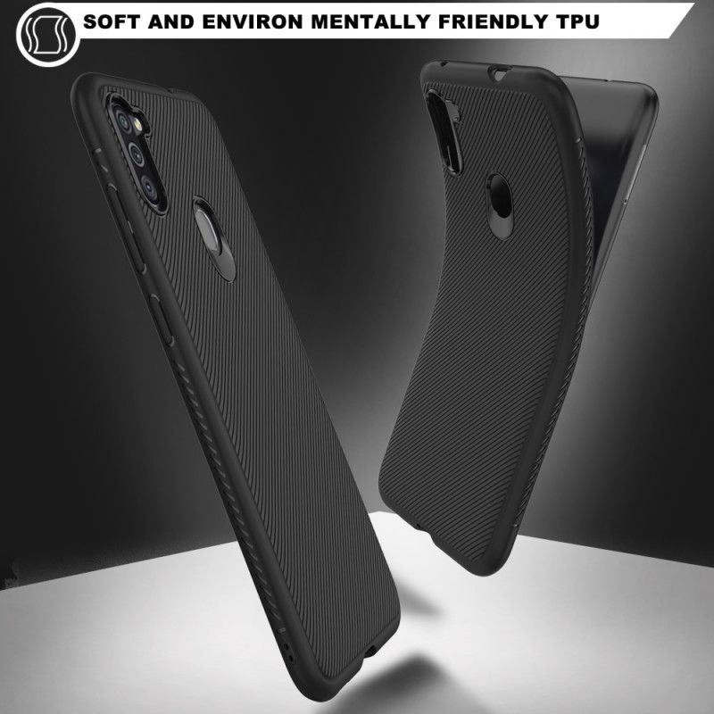Κάλυμμα Samsung Galaxy M11 Μαύρο Τζαζ Σειρά Twill